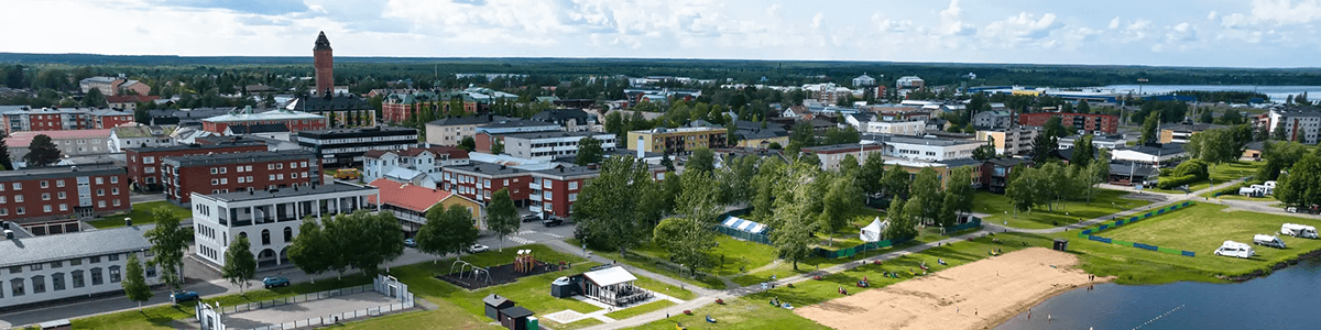 Haparanda stad banner