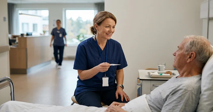 Skriva personligt brev: Sjuksköterska