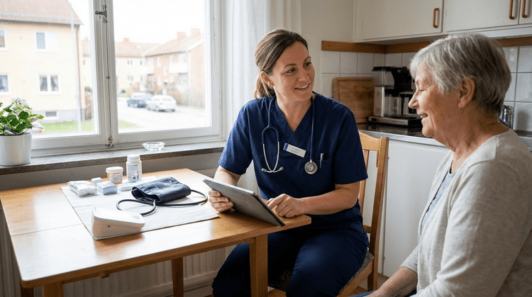 Vad gör en Distriktssköterska?