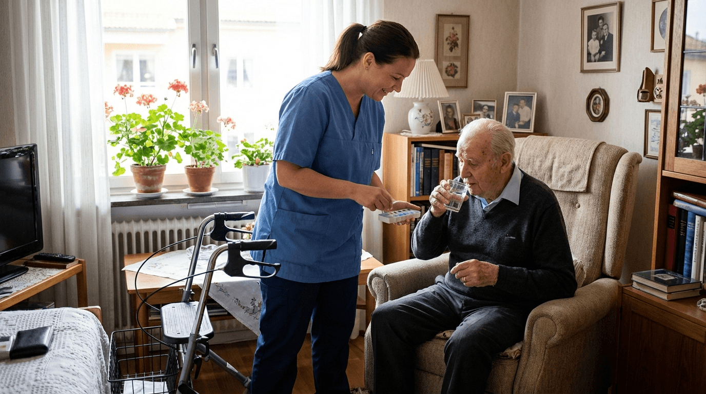 Vad gör en Hemtjänstpersonal?