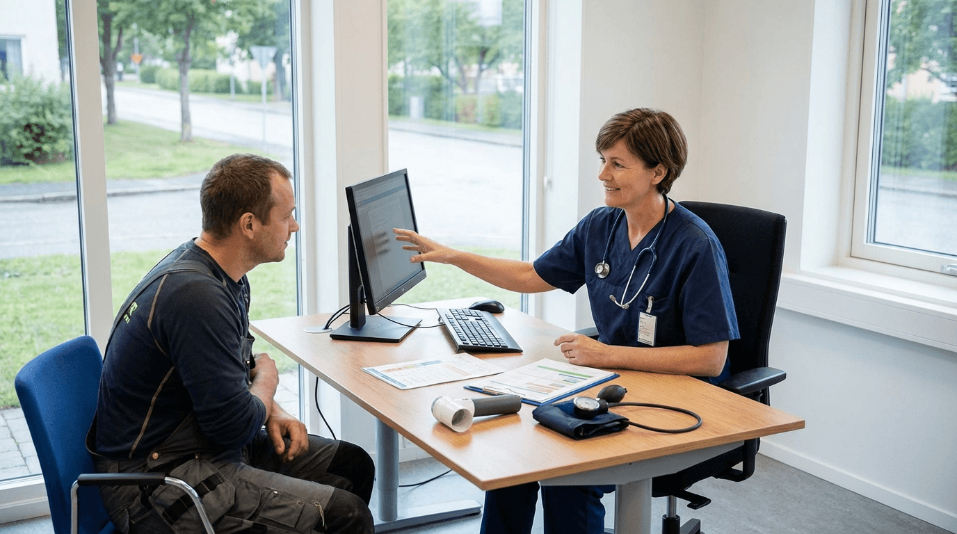 Vad gör en Företagssköterska?