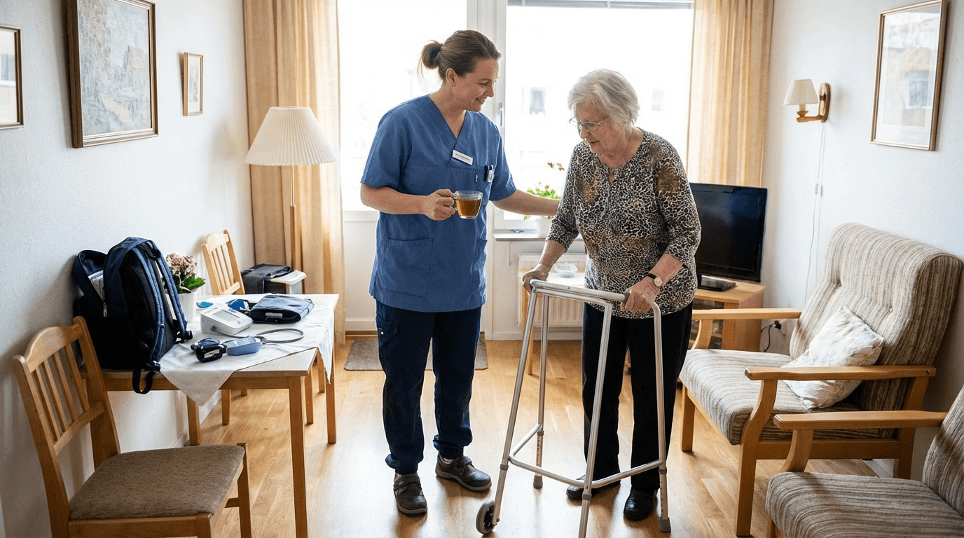 Hemtjänstpersonal - Utbildningsvägar och specialiseringar