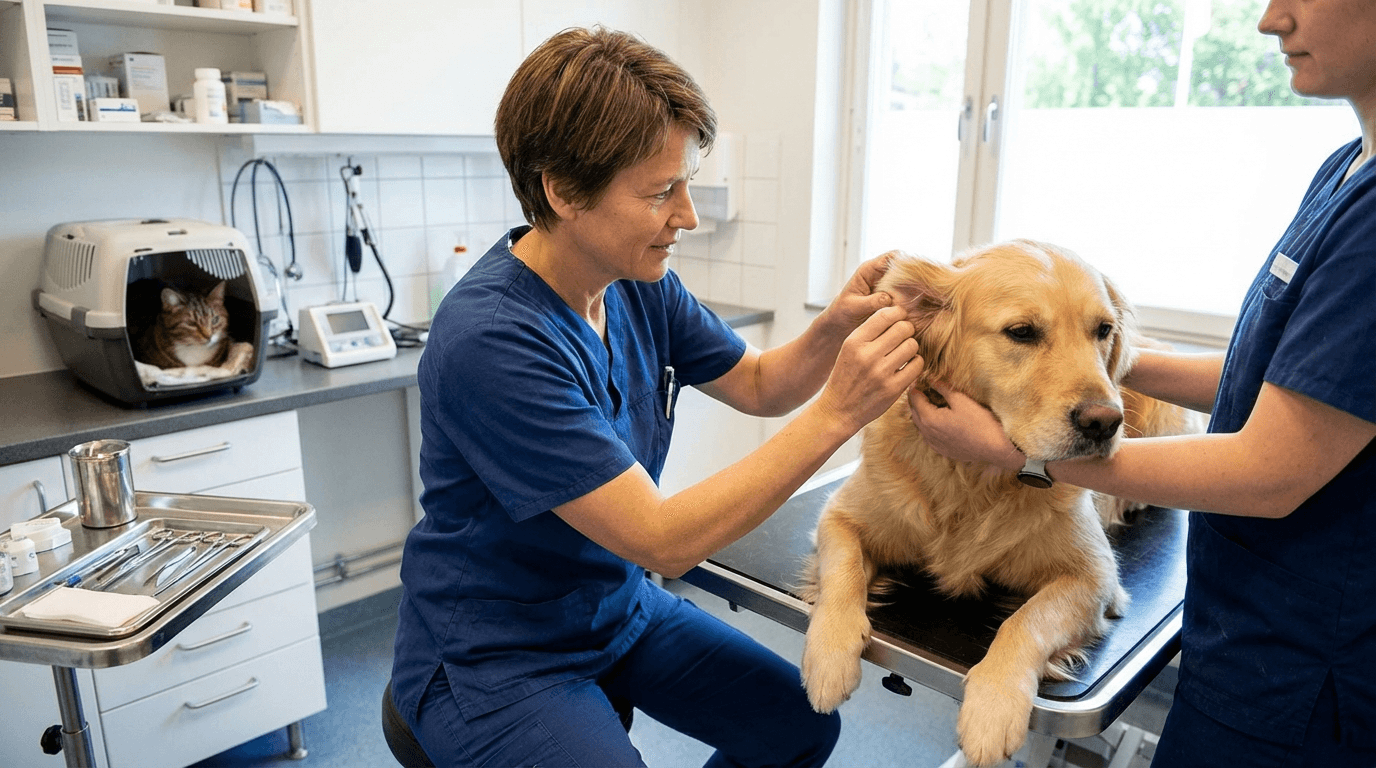 Vad gör en Veterinär?