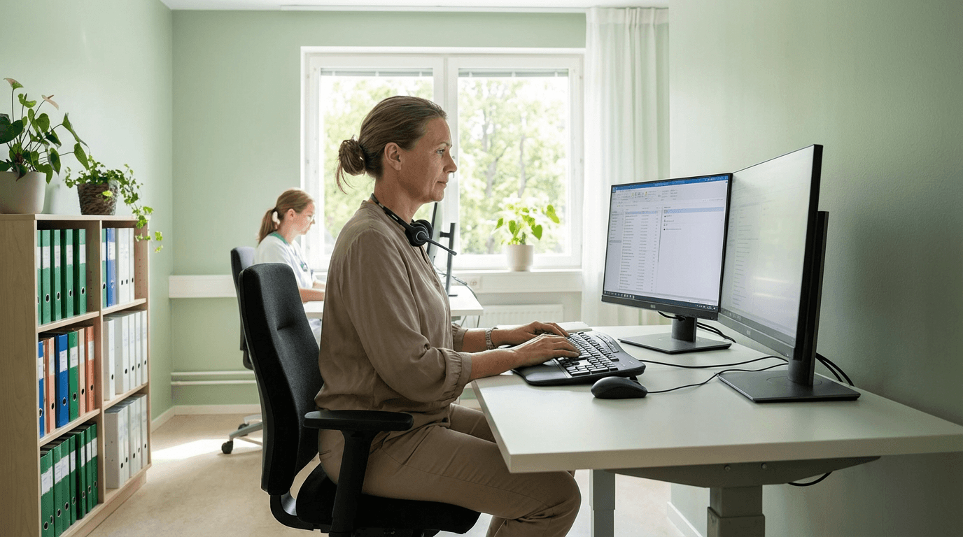 Hur mycket tjänar en Vårdadministratör 2025?